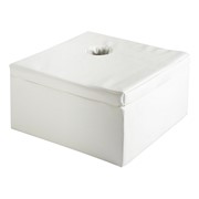Square Bubble Tube Platform - Medium - White